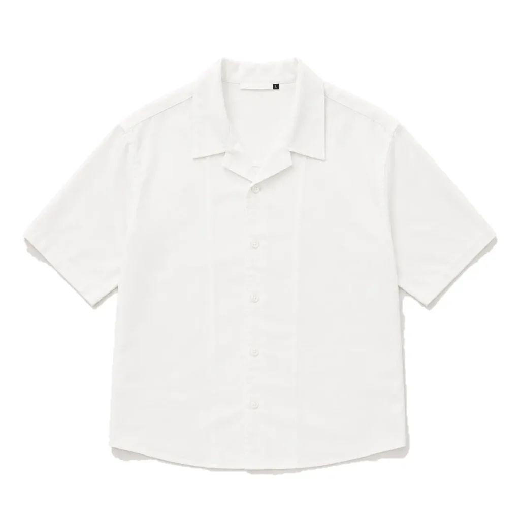 Hvid Aesthetik Lumino Cove Shirt set forfra